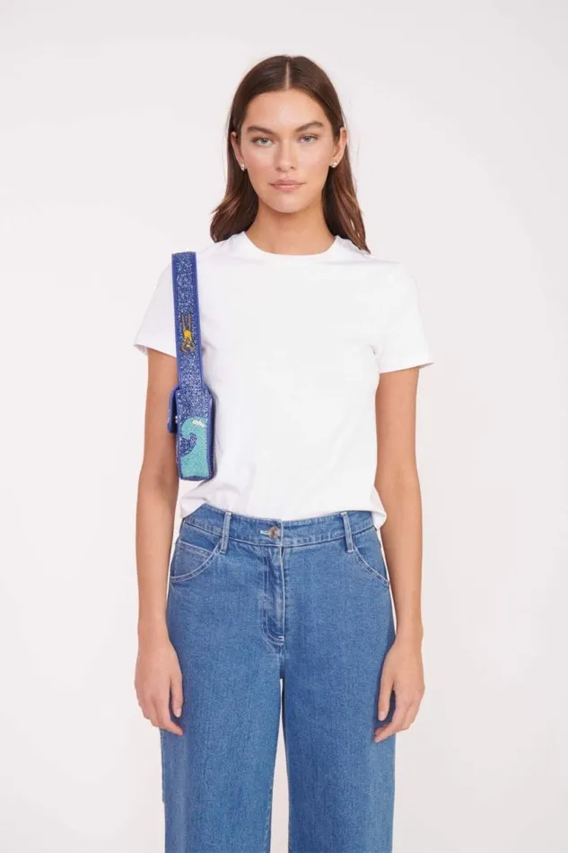 STAUD Shoulder TOMMY BEADED BAG Swimmers 8211 Women STAUD Shoulder TOMMY BEADED BAG Swimmers 8211 Women