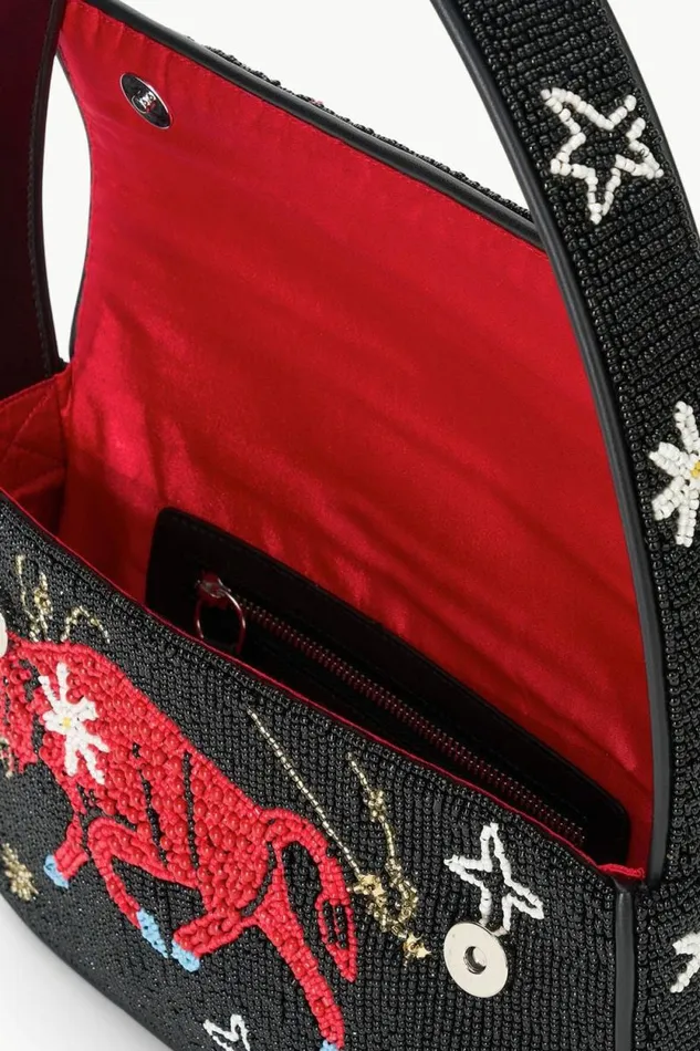 STAUD Shoulder TOMMY BEADED BAG Taurus 8211 Women STAUD Shoulder TOMMY BEADED BAG Taurus 8211 Women