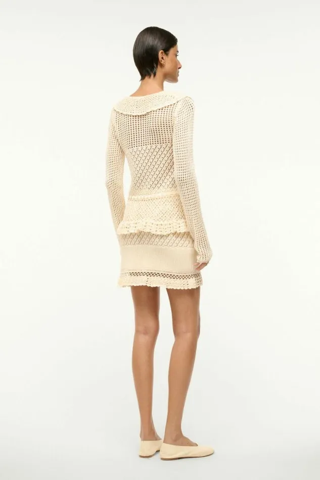 STAUD Sweaters VIENNA SWEATER Ecru 8211 Women