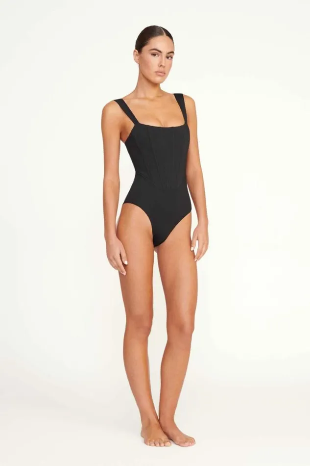 STAUD Swim ADELAIDE ONE PIECE Black 8211 Women STAUD Swim ADELAIDE ONE PIECE Black 8211 Women