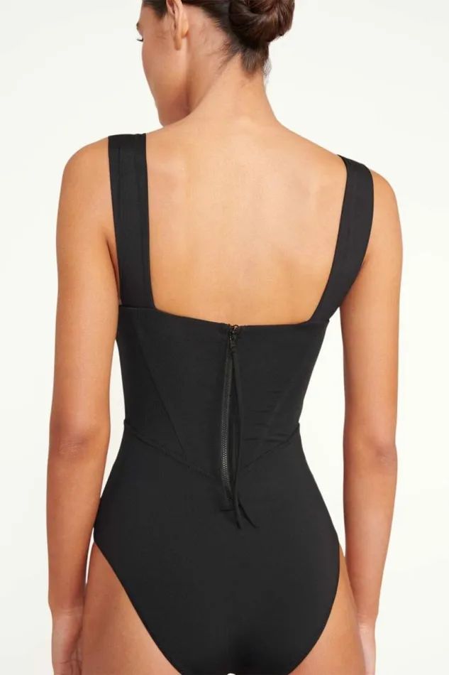 STAUD Swim ADELAIDE ONE PIECE Black 8211 Women STAUD Swim ADELAIDE ONE PIECE Black 8211 Women