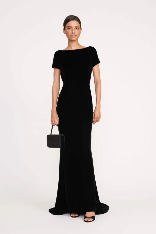 STAUD The Evening Edit CARMEN BEADED BOX BAG Black 8211 Women STAUD The Evening Edit CARMEN BEADED BOX BAG Black 8211 Women