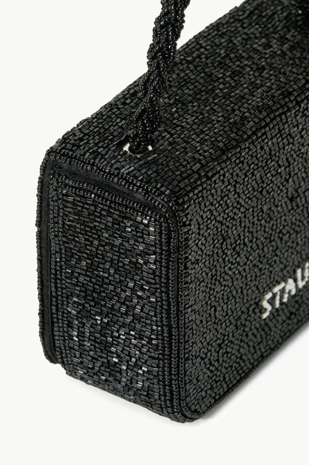 STAUD The Evening Edit CARMEN BEADED BOX BAG Black 8211 Women STAUD The Evening Edit CARMEN BEADED BOX BAG Black 8211 Women