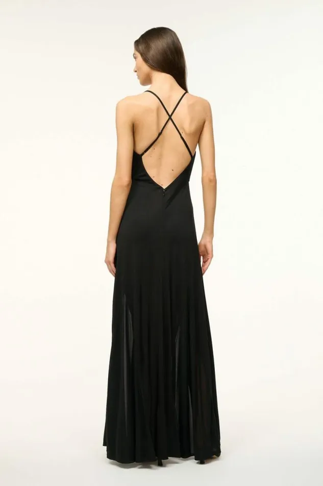 STAUD The Evening Edit FLEUR DRESS Black 8211 Women STAUD The Evening Edit FLEUR DRESS Black 8211 Women