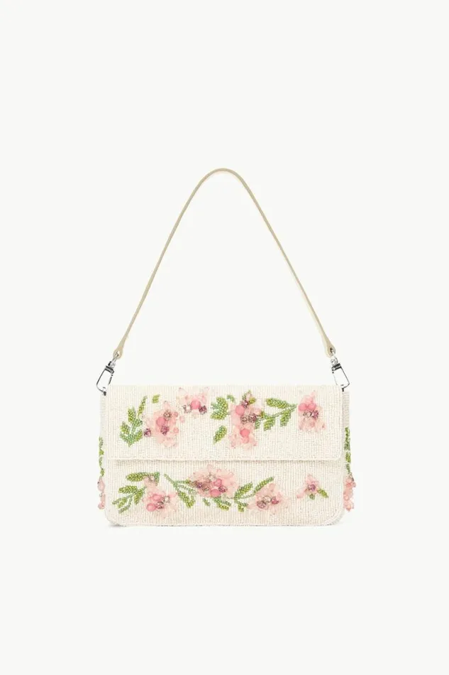 STAUD The Evening Edit TIMMY SHOULDER BAG Magnolia 8211 Women
