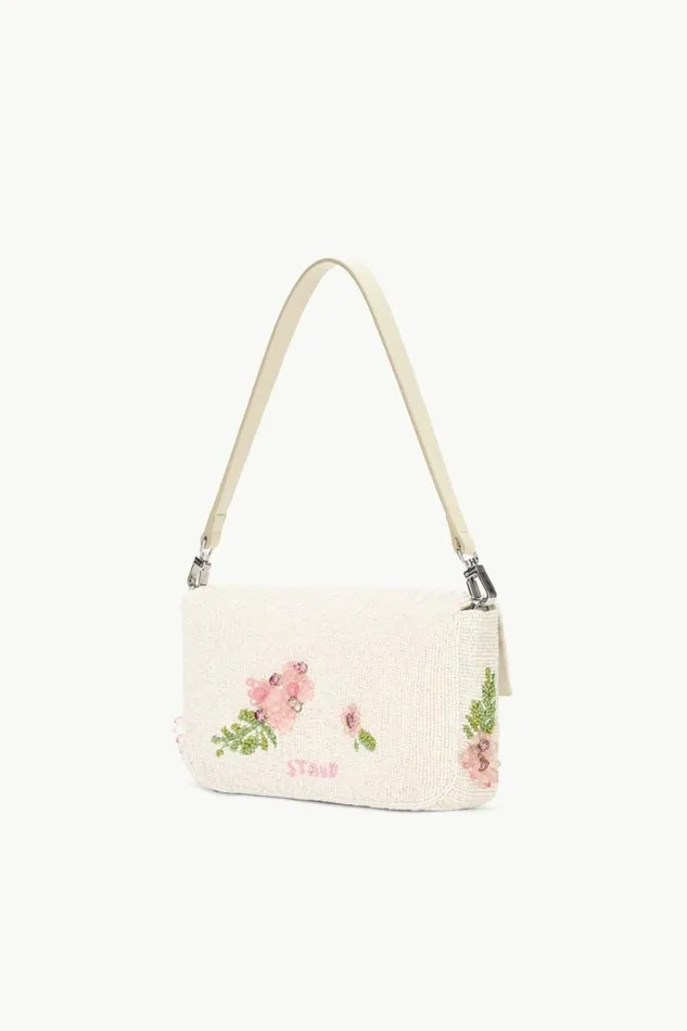 STAUD The Evening Edit TIMMY SHOULDER BAG Magnolia 8211 Women STAUD The Evening Edit TIMMY SHOULDER BAG Magnolia 8211 Women