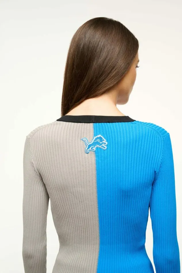 STAUD Tops THE NFL CARGO SWEATER Detroit Lions 8211 Women