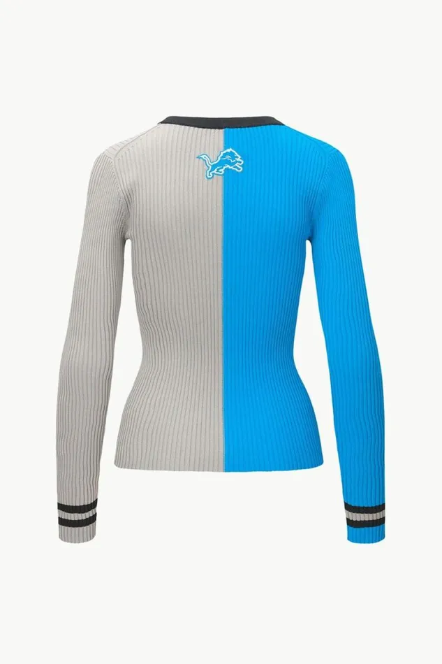 STAUD Tops THE NFL CARGO SWEATER Detroit Lions 8211 Women