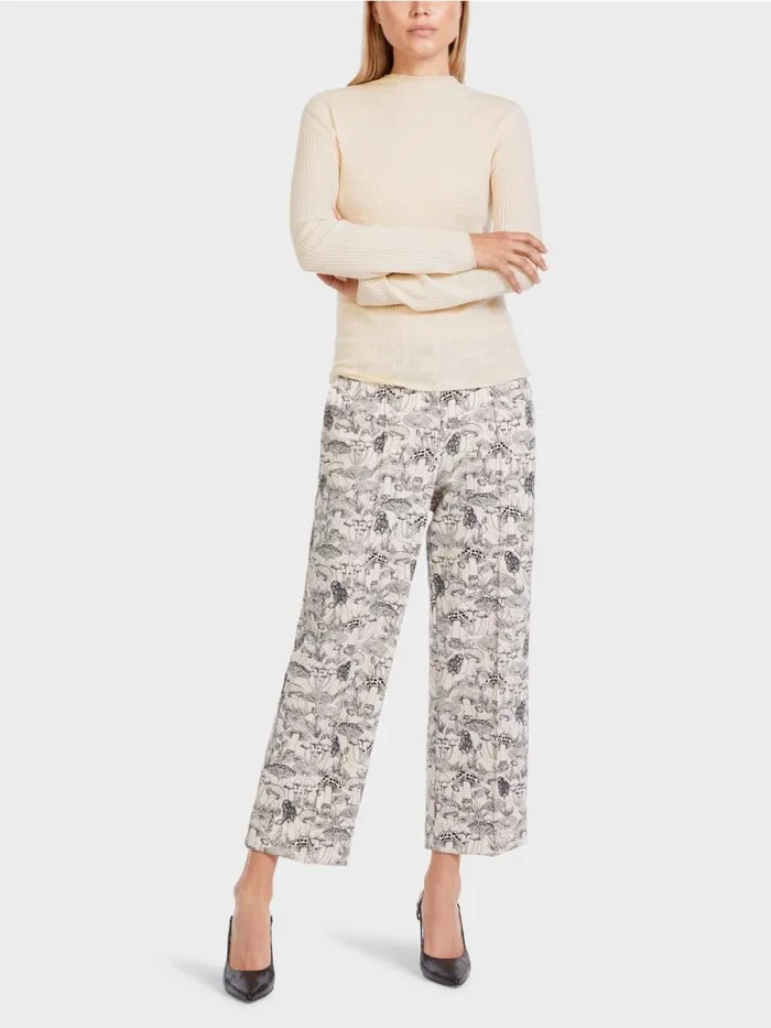 Strick Damen Marc Cain Sweater 034Rethink Together034 Soft Blossom