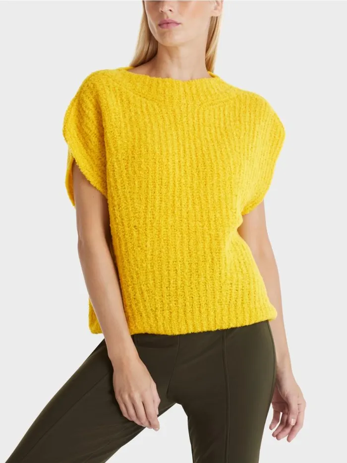 Strick Damen Marc Cain Tank Top 100 Made In Germany Corn