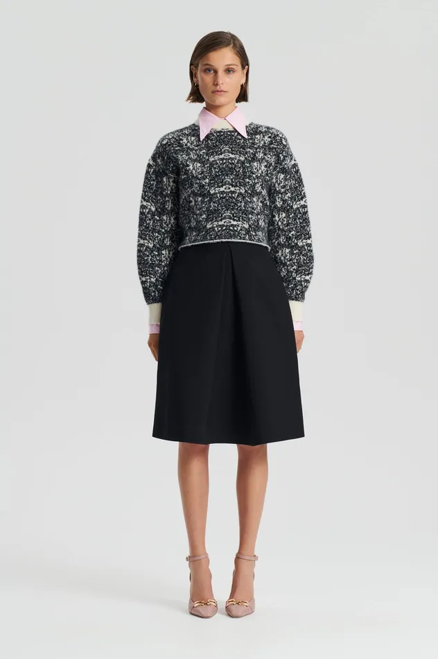 Sweaters OCELOT COCOON SWEATER BLACKCREAM 8211 Scanlan Theodore Women
