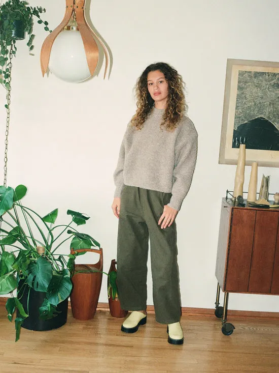 Sweaters Women Lisa Says Gah Elise Sweater Smoke Sweaters Women Lisa Says Gah Elise Sweater Smoke