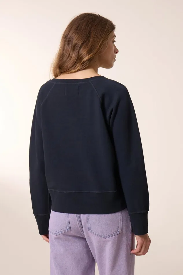 Sweatshirts Women Leon and Harper Shavi Lucky Sweatshirt Carbone