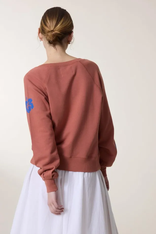 Sweatshirts Women Leon and Harper Shiva Dream Sweatshirt Blush