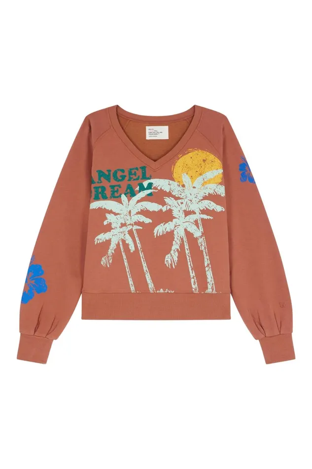 Sweatshirts Women Leon and Harper Shiva Dream Sweatshirt Blush