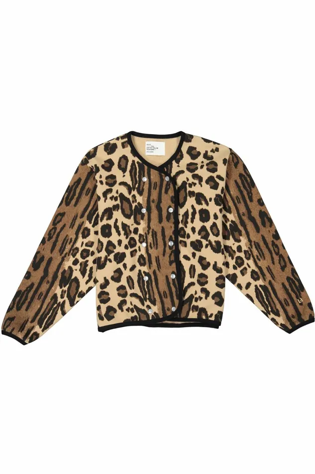 Sweatshirts Women Leon and Harper Sonar Safari Cardigan Beige