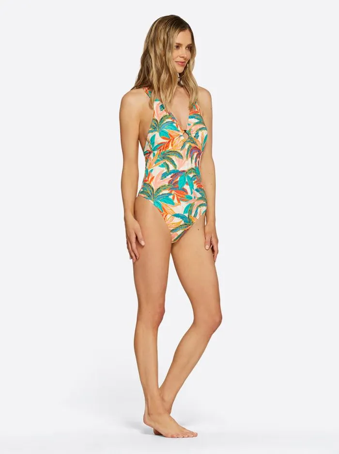 Swim Clothing Jessica Simpson Rio Palma One Piece In Multi