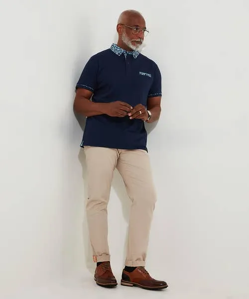 TShirts and Tops Superb Smart Polo Shirt BlueBrown 8211 Joebrowns Apparel
