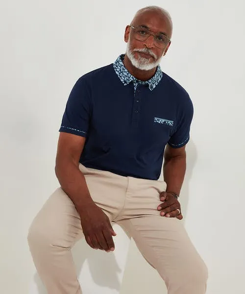 TShirts and Tops Superb Smart Polo Shirt BlueBrown 8211 Joebrowns Apparel