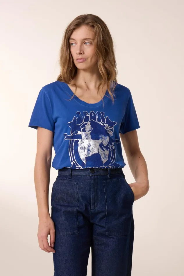 TShirts and Tops Women Leon and Harper Tizia Leon TShirt Lavender