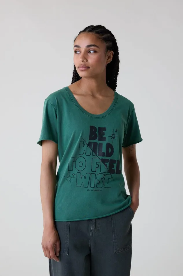 TShirts and Tops Women Leon and Harper Tizia Wise TShirt Green