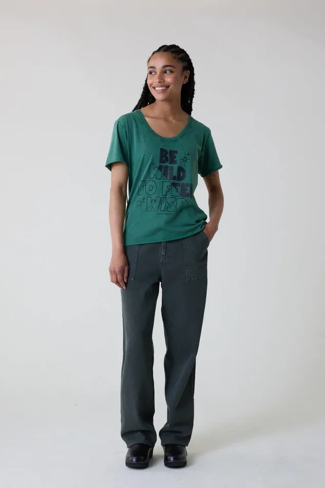 TShirts and Tops Women Leon and Harper Tizia Wise TShirt Green