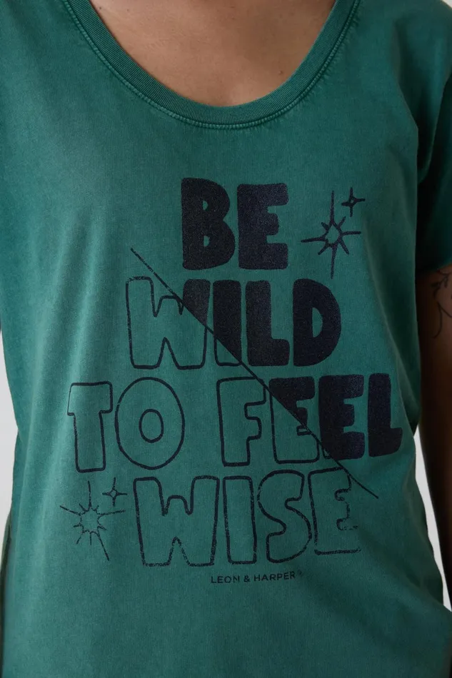 TShirts and Tops Women Leon and Harper Tizia Wise TShirt Green