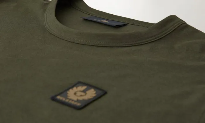 TShirts Men Belstaff Belstaff Long Sleeved TShirt Tile Green TShirts Men Belstaff Belstaff Long Sleeved TShirt Tile Green