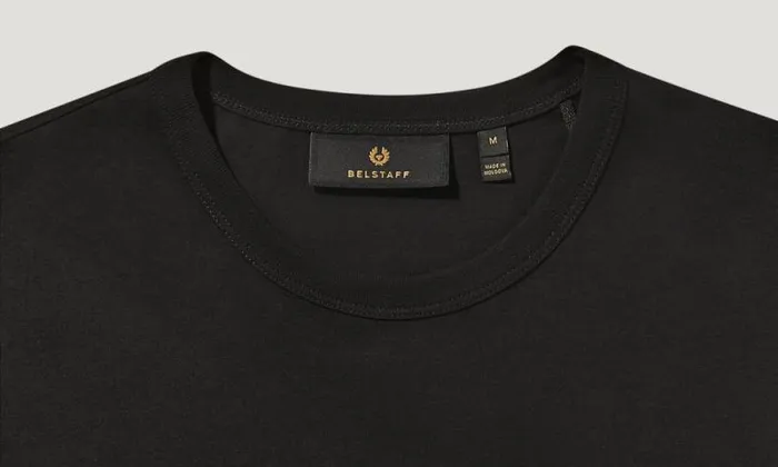 TShirts Men Belstaff Deconstructed Phoenix Graphic TShirt Black
