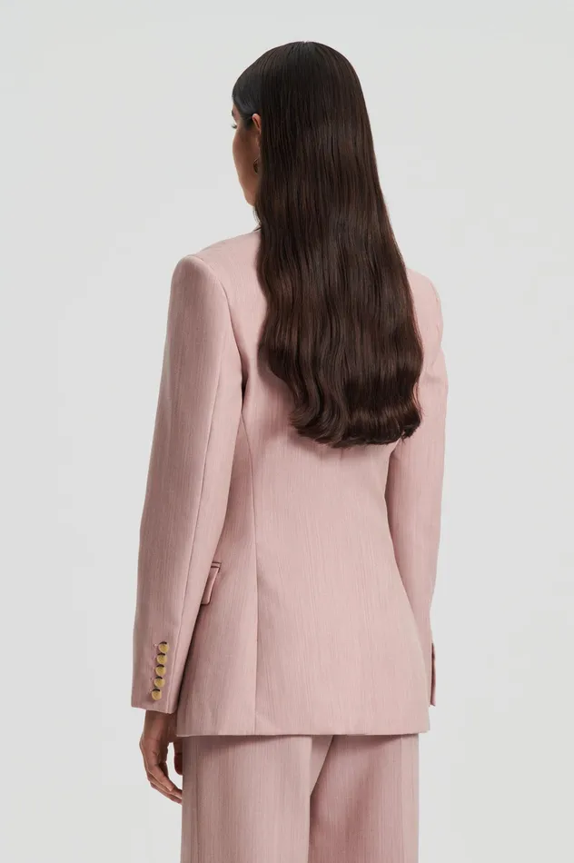 TAILORED DOUBLE POCKET JACKET PINK Women Jackets Scanlan Theodore