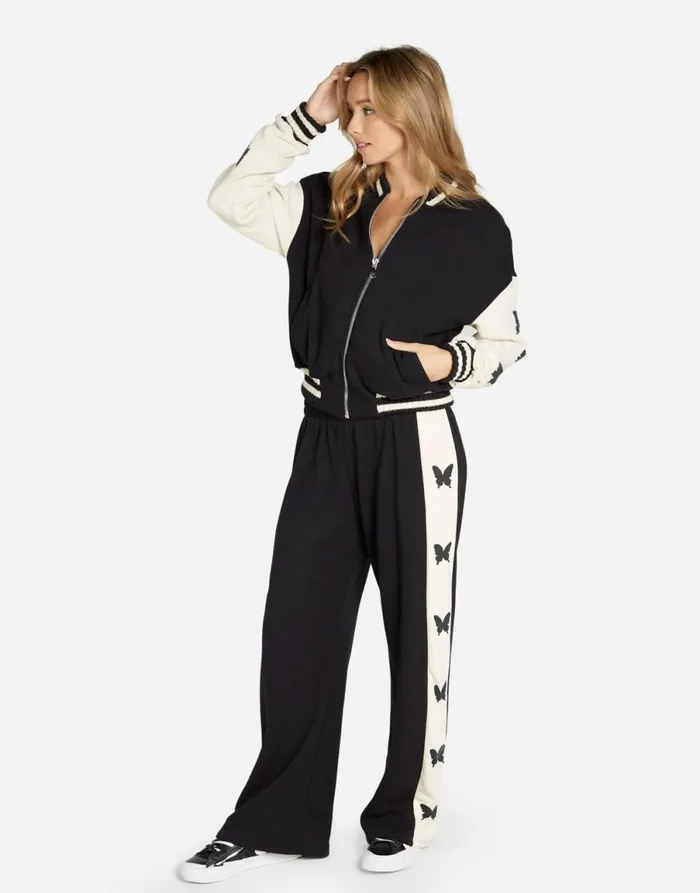 Taissa Butterflies Blackbone Women039s Lauren Moshi Jackets