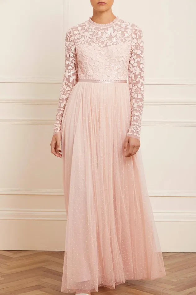 Tempest Bodice Gown Pink Women Needle and Thread Dresses