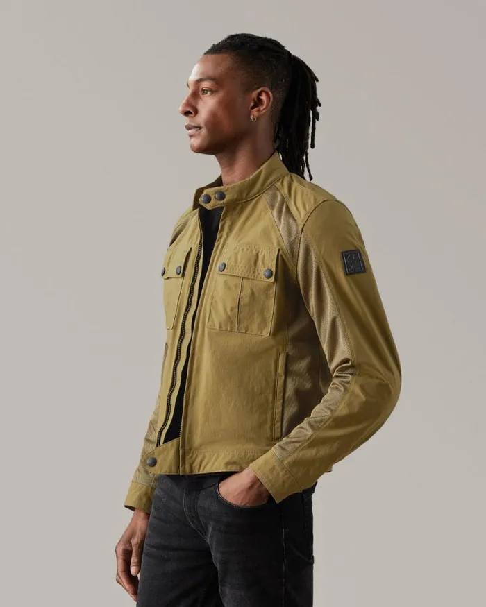 Textile Motorcycle Jackets Men Belstaff Temple Motorcycle Jacket Belstaff Olive Textile Motorcycle Jackets Men Belstaff Temple Motorcycle Jacket Belstaff Olive