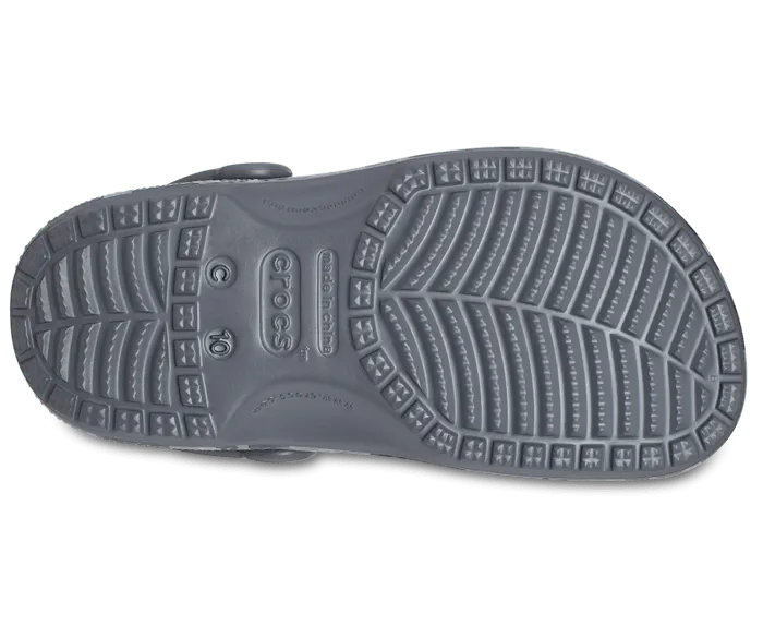 Toddler Classic Camo Clog Black Grey Kids Crocs Clogs