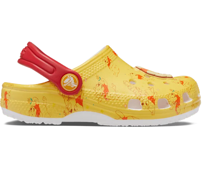 Toddler Classic Winnie The Pooh Clog White Multi Kids Crocs Clogs