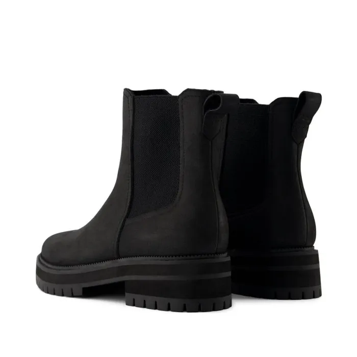 Toms Boots and Booties Bennet Boot Water Resistant All Black Nubuck Leather 8211 Women