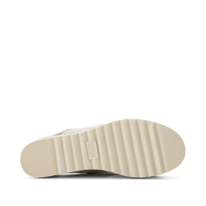 Toms Heels and Wedges Diana Crossover Wedge Sandal Natural 8211 Women