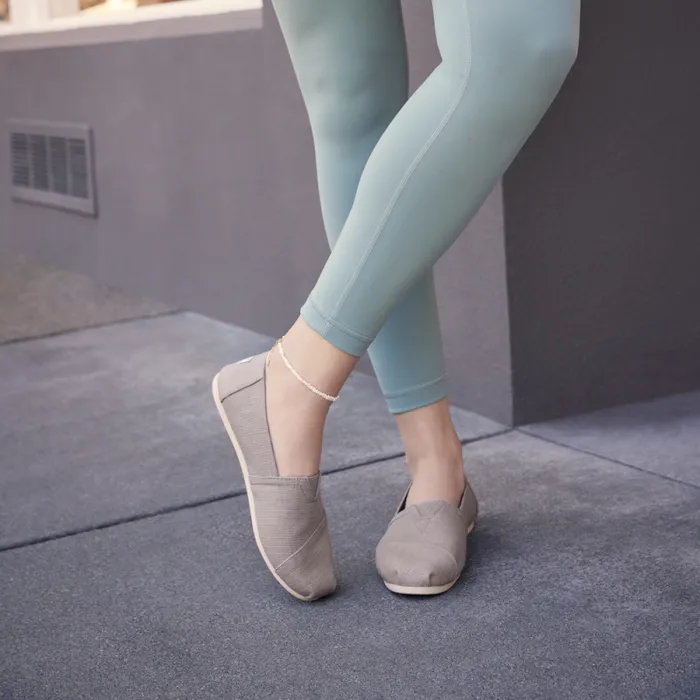 Toms Slip Ons Alpargata Morning Dove Heritage Canvas 8211 Women