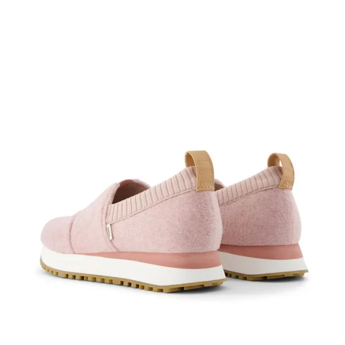 Toms Slip Ons Resident 20 Sneaker Ballet Pink Felt 8211 Women Toms Slip Ons Resident 20 Sneaker Ballet Pink Felt 8211 Women