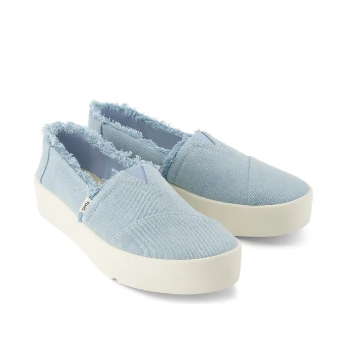Toms Slip Ons Verona Slip On Sneaker Denim Pastel Blue 8211 Women Toms Slip Ons Verona Slip On Sneaker Denim Pastel Blue 8211 Women