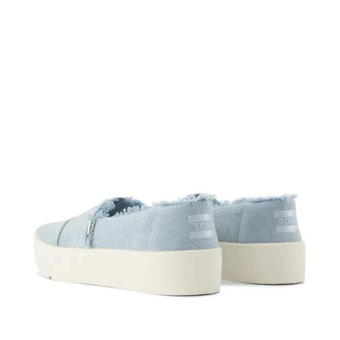 Toms Slip Ons Verona Slip On Sneaker Denim Pastel Blue 8211 Women Toms Slip Ons Verona Slip On Sneaker Denim Pastel Blue 8211 Women