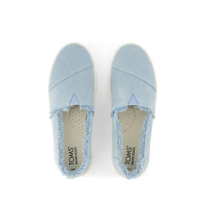 Toms Slip Ons Verona Slip On Sneaker Denim Pastel Blue 8211 Women Toms Slip Ons Verona Slip On Sneaker Denim Pastel Blue 8211 Women