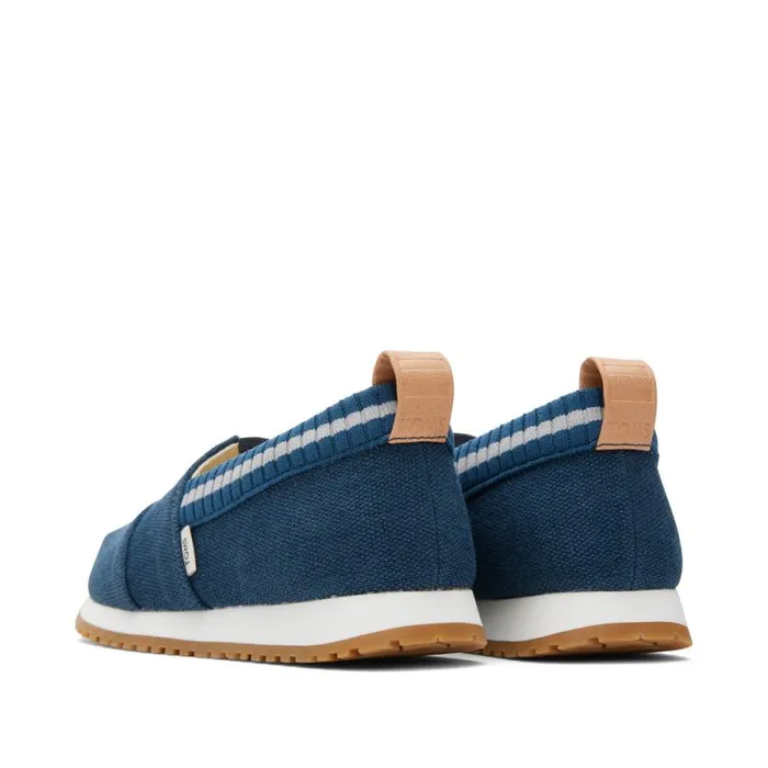 Toms Sneakers Resident Kids Sneaker Majolica Blue Heritage Canvas 8211 Kids