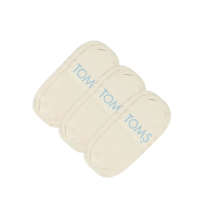 Toms Socks Classic No Show Socks 3 Pack All Natural 8211 Gear