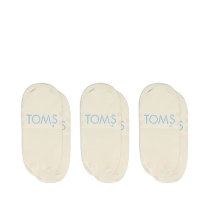Toms Socks Classic No Show Socks 3 Pack All Natural 8211 Gear