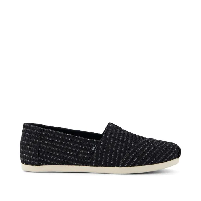 Toms TOMS Classics Alpargata Cloudbound Black Waffle Knit 8211 Women
