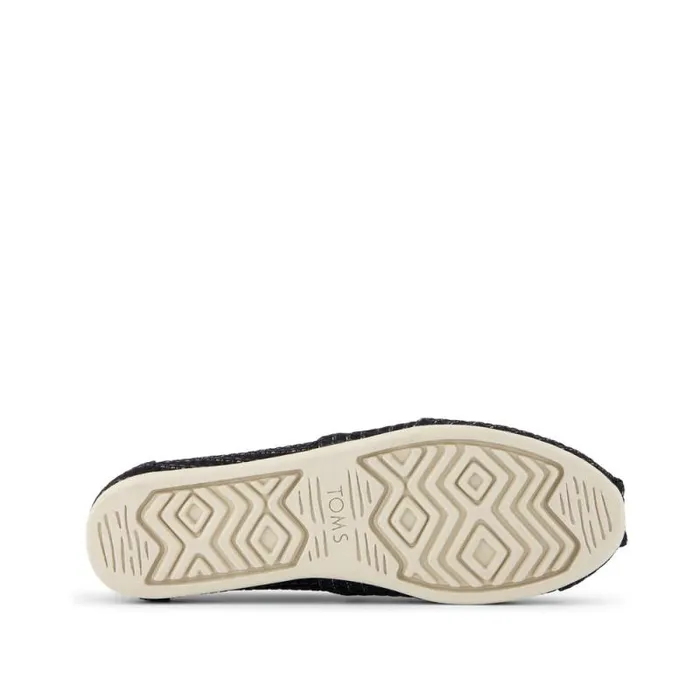 Toms TOMS Classics Alpargata Cloudbound Black Waffle Knit 8211 Women