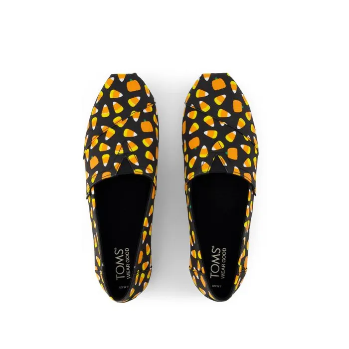 Toms TOMS Classics Alpargata Cloudbound Candy Corn Print 8211 Women Toms TOMS Classics Alpargata Cloudbound Candy Corn Print 8211 Women