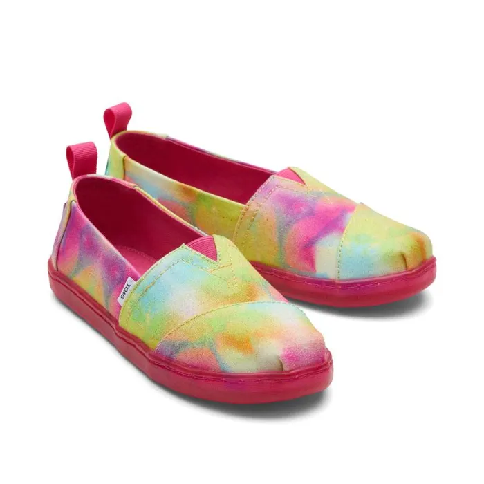 Toms TOMS Classics Alpargata Kids Shoe Botanical Sunprint 8211 KidsWomen