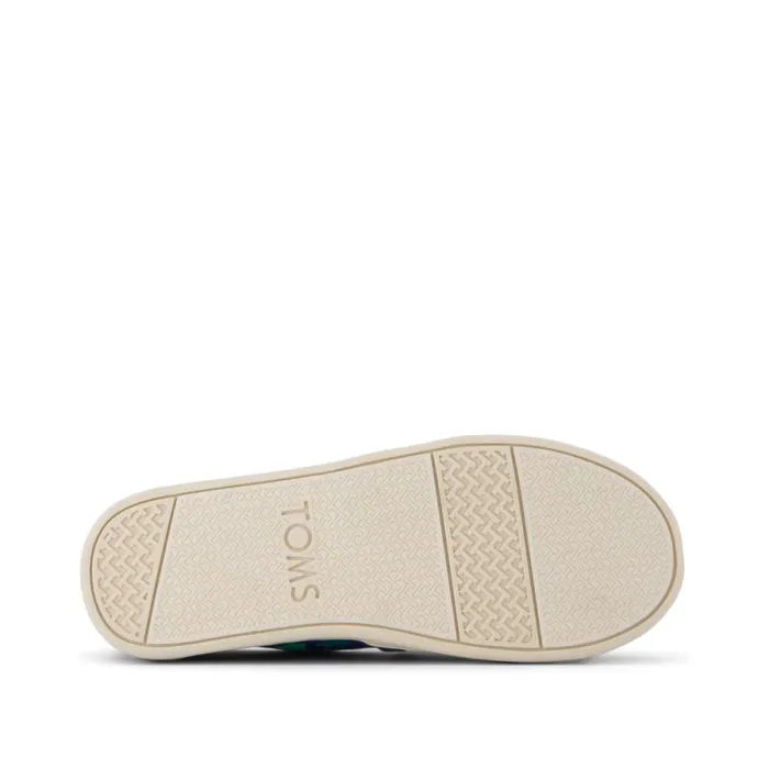 Toms TOMS Classics Alpargata Kids Shoe Lucky Shimmer Clovers 8211 KidsWomen Toms TOMS Classics Alpargata Kids Shoe Lucky Shimmer Clovers 8211 KidsWomen